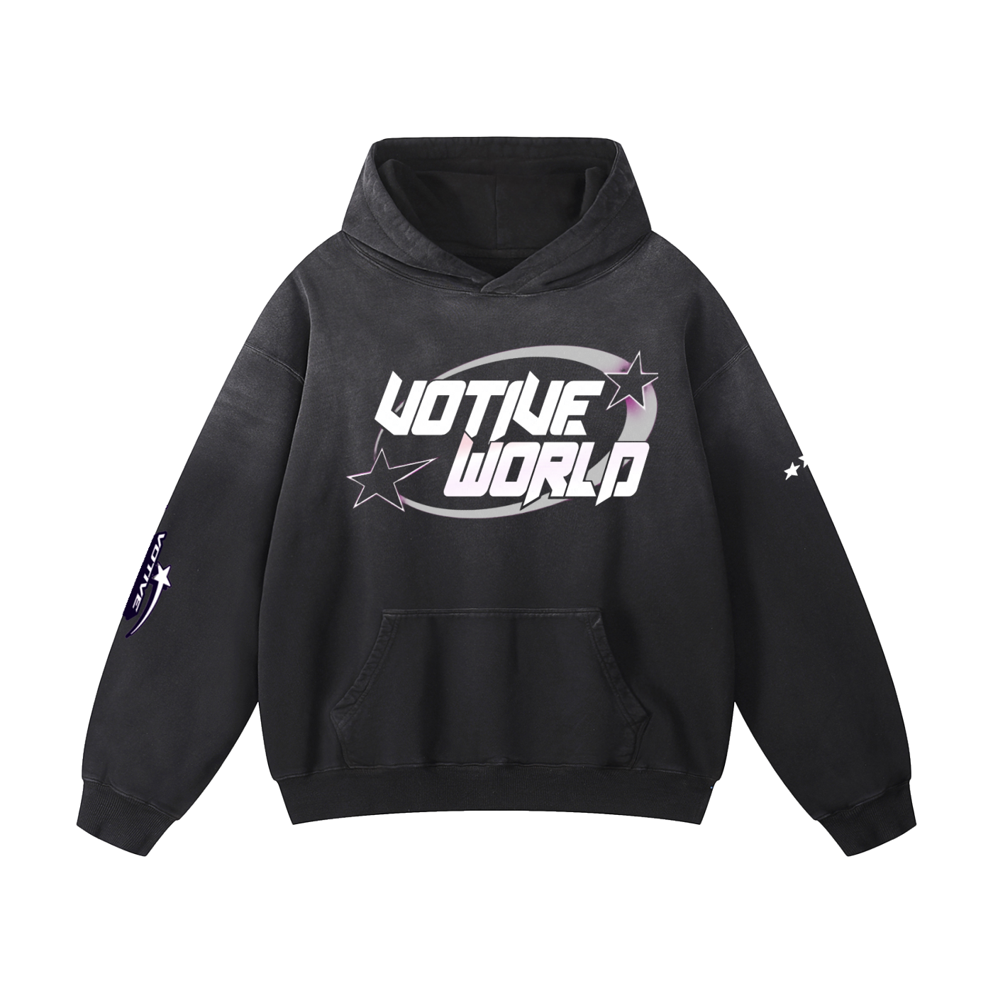 2K           Heavyweight Sunfade Oversized Hoodie