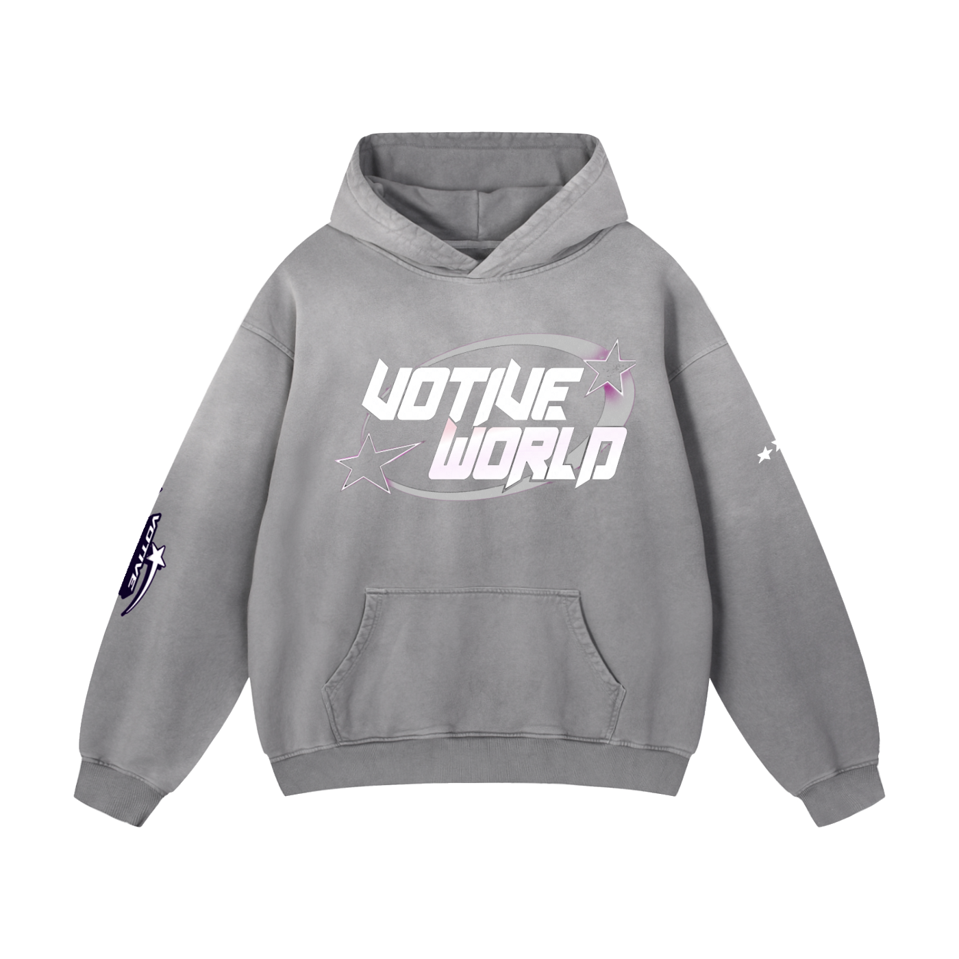 2K           Heavyweight Sunfade Oversized Hoodie